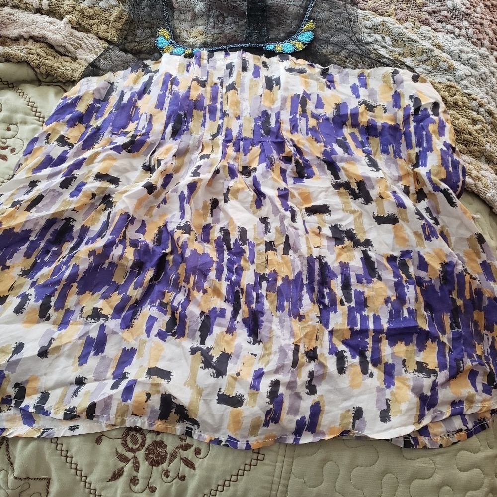Bejeweled blouse